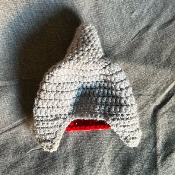 Baby’s Crochet Shark Hat - Picture 2 of 6